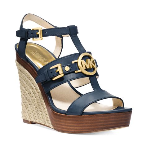 michael kors wedge heel sandals